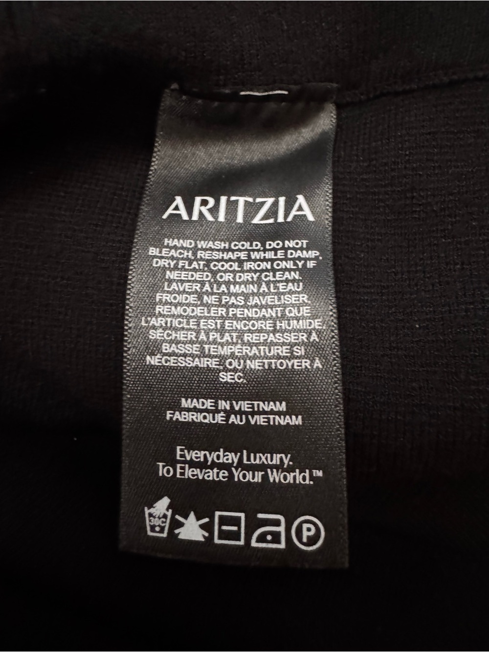 Babaton by Aritzia Wide-Leg Black Women's Pants, Size Large - Picture 7 of 8